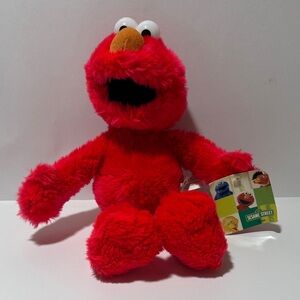 NWT Vintage Sesame Street Bright Red Elmo Plush